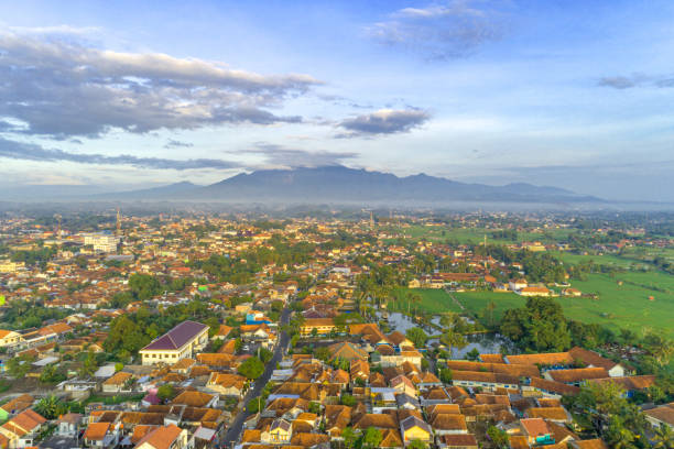 istock densely populated settlement with a beautiful mountainous background 1286268204