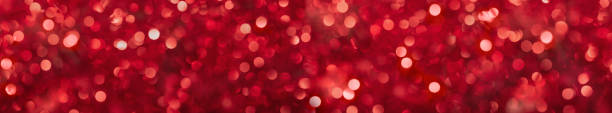 istock Abstract red color bokeh. Christmas background 1286270497