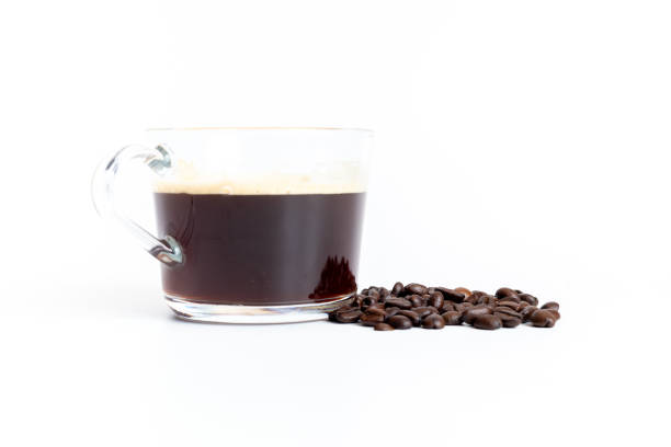 istock A cup of hot coffee with roasted coffee bean 1286271232