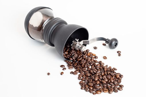 Coffee bean and Grinder for advertising