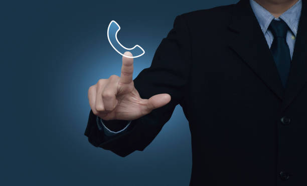 istock Business contact us, Customer service and support concept 1286272108