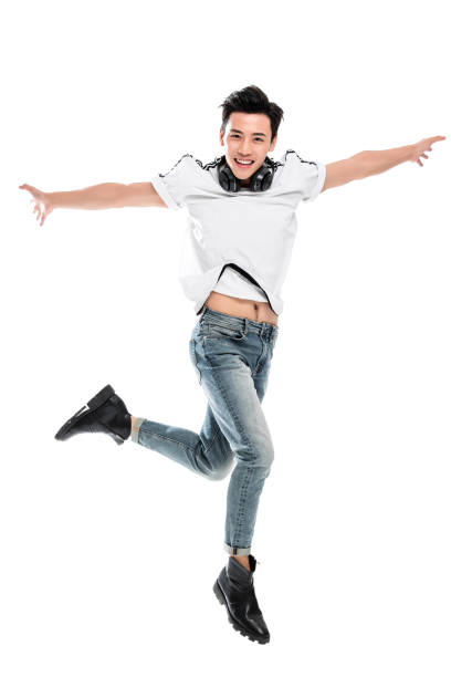 istock Happy young man jump 1286274097