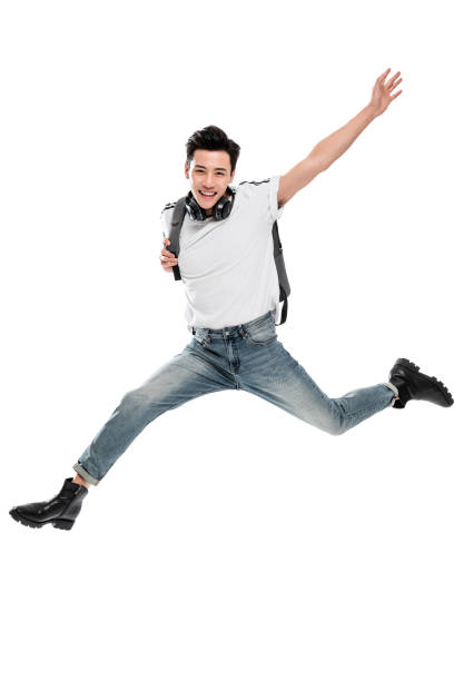 istock Happy young man jump 1286274102
