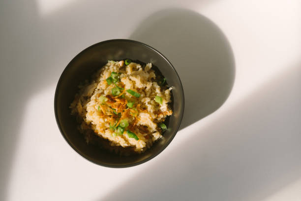 Indonesian fried rice in bowl
