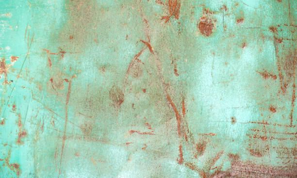 istock Rusty metal sheet, old grunge metal texture use for background, industrial texture for abstract Background. Iron surface rust. 1286279764