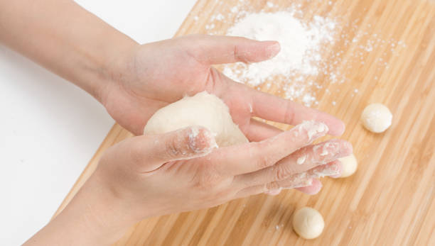 istock Asian women are making glutinous rice balls 1286283296