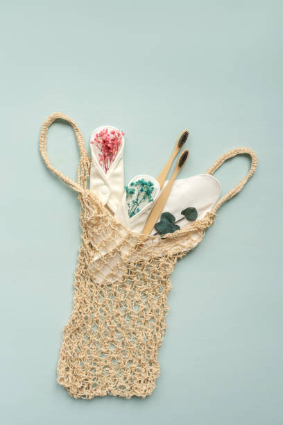 istock Zero waste supplies for personal hygiene. 1286293701