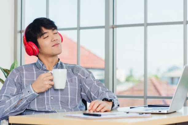 istock man lifestyle smile relax holding a coffee cup 1286295166