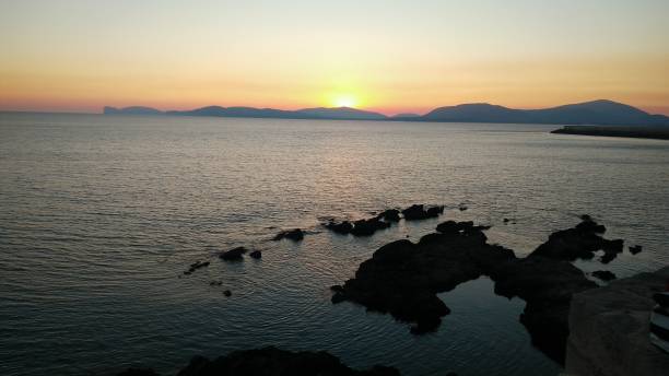istock a sunset view from alghero sardinia italy seafront city promenade 1286297935