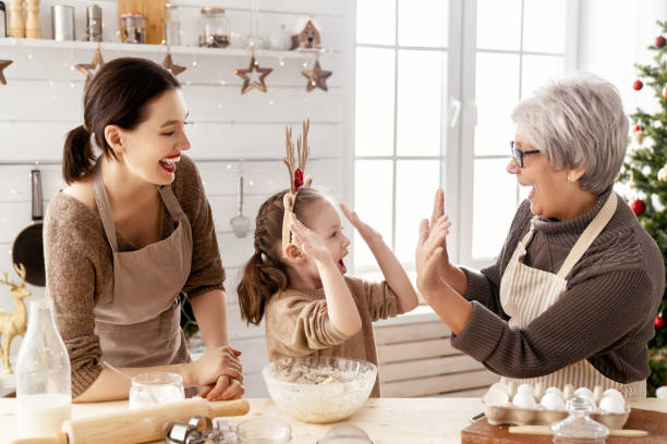 istock Cooking Christmas cookies 1286302622
