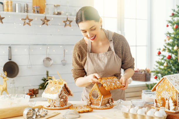 istock Cooking Christmas cookies 1286302632