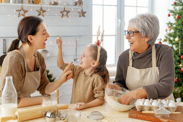 istock Cooking Christmas cookies 1286302663