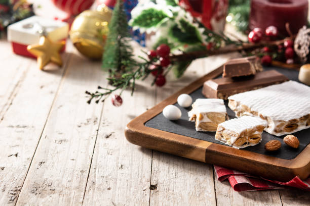 istock Assortment of Christmas nougat 1286303042