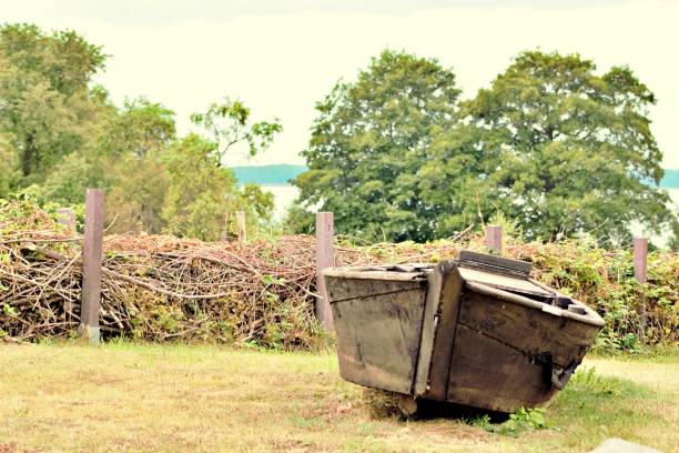 istock Very old wooden boat 1286308763