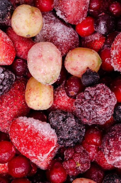 istock Background  mix frozen berries. 1286309196