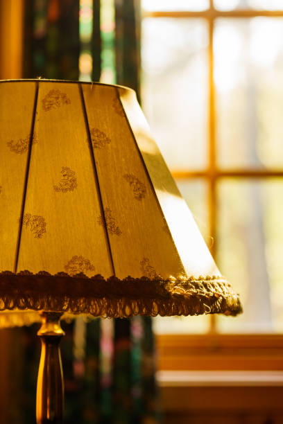 istock Vintage lamp in old house. 1286311784