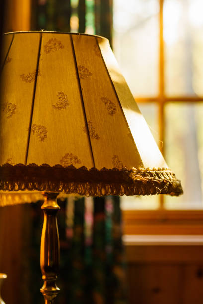istock Vintage lamp in old house. 1286311870