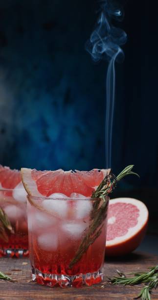 istock Serving grapefruit and smoking rosemary sodas 1286312087