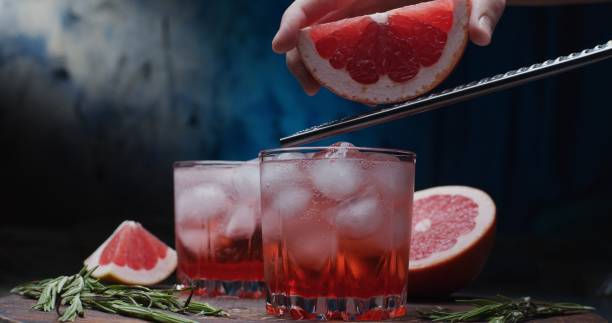 istock Serving grapefruit and rosemary sodas 1286312660