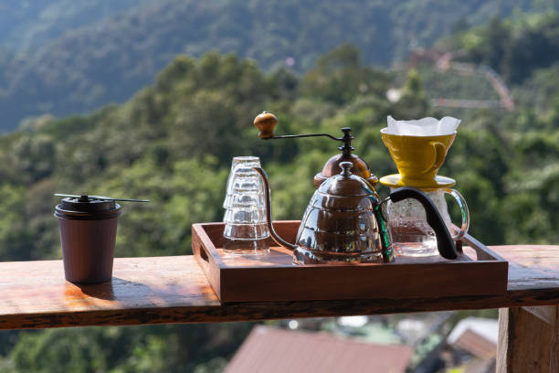 istock Equipment used for drifting coffee beans 1286324669