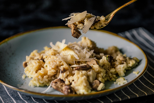 Risotto with mushrooms