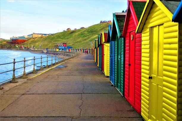 istock Beach huts, Whitby, United Kingdom 1286345848