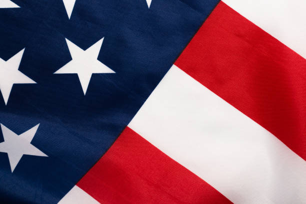 istock American flag as a background. Top view. 1286346411