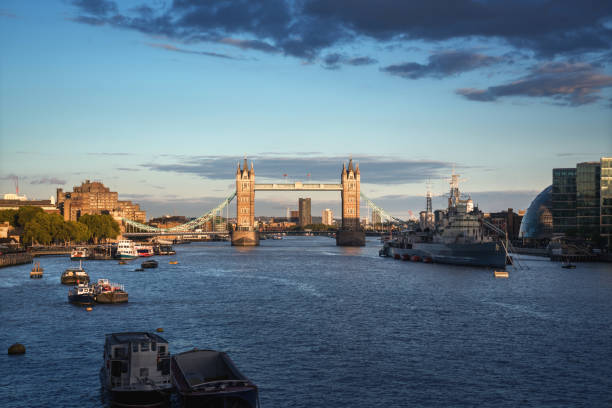 istock Tower Bridge at sunset, London, UK 1286354701