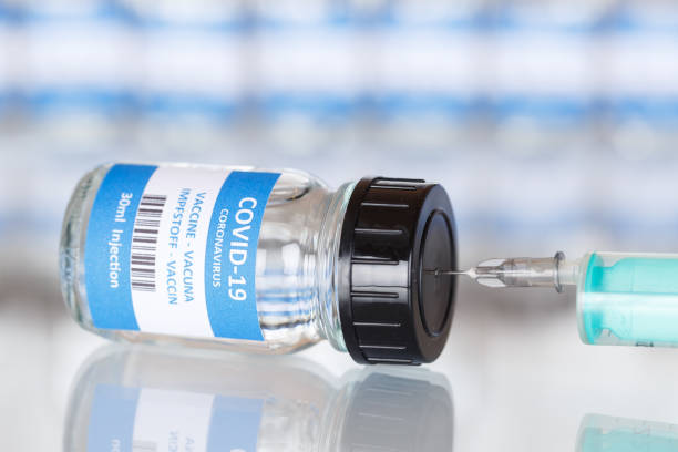 istock Coronavirus Vaccine bottle Corona Virus syringe COVID-19 Covid vaccines copyspace copy space 1286357013