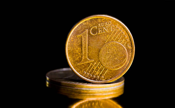 istock coins with a small denomination of one Euro cent 1286358340