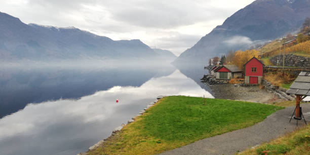 istock Idyllic Hardanger fjord, Norway 1286365564