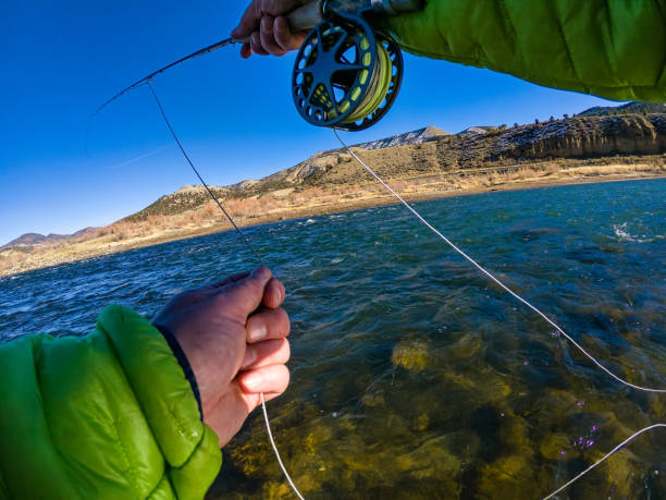 istock Casting for Trout Fly Fishing 1286371383