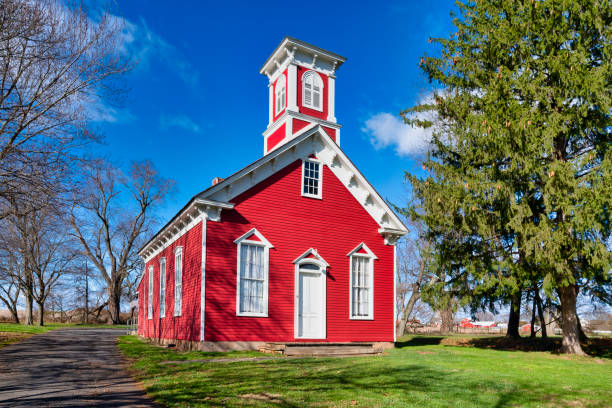 istock Little Red School House 1286381977