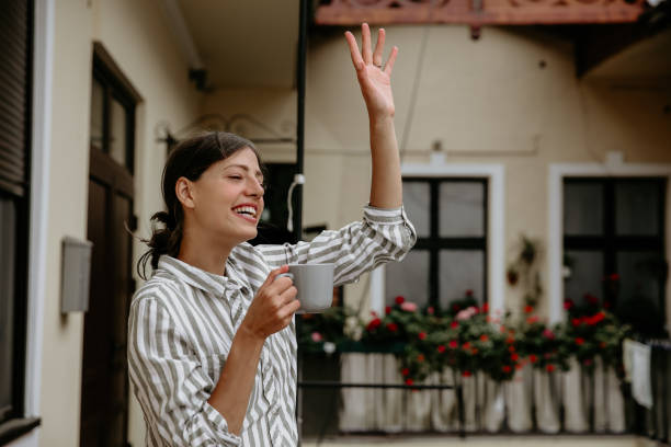 istock Have a good day she says 1286382996