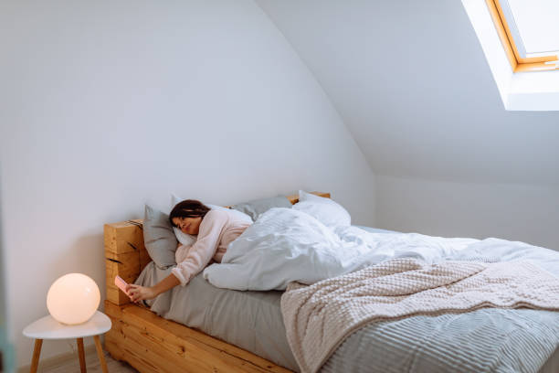 istock Great sleep and even greater news 1286383724