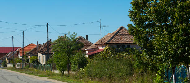 istock Image of village in Maramures 1286383939