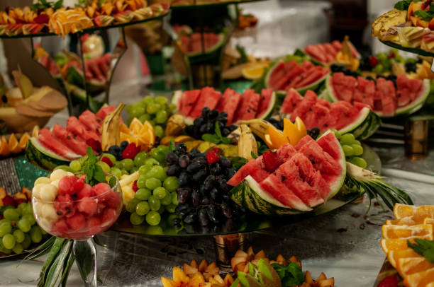 istock Watermelon at the wedding buffet 1286391288