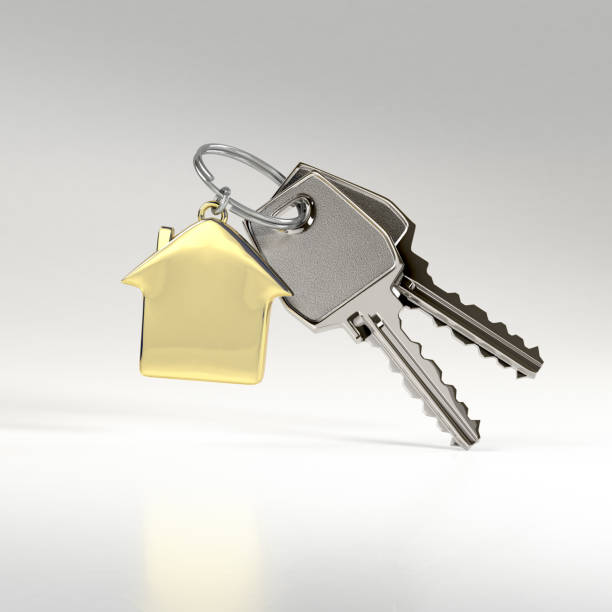 istock Keys with a house pendant. 1286391645