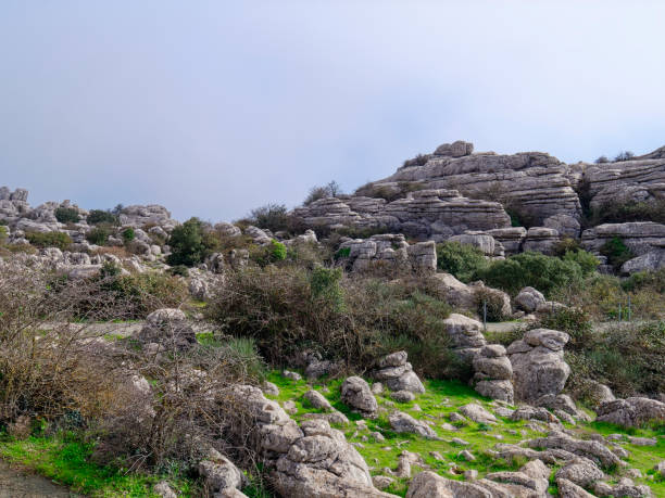 istock View of El Torcal de Antequera Natural Park 1286430691