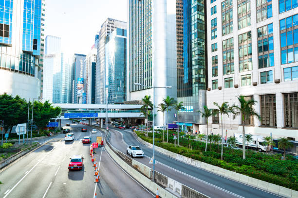 istock Junction in Hong Kong 1286433548