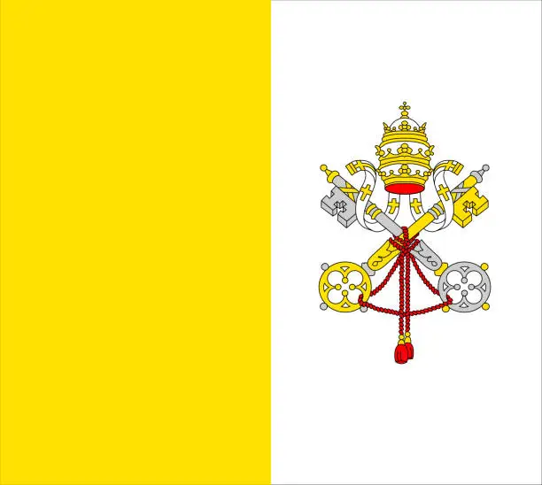 Vector illustration of Vatican