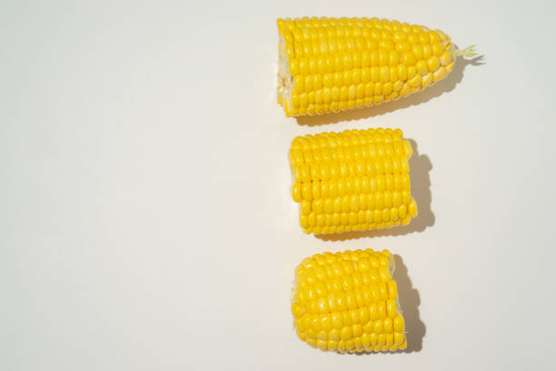 istock A pieces of corn on white background 1286450784