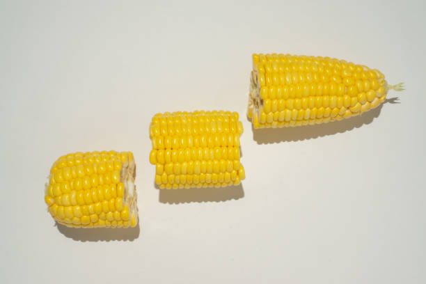 istock A pieces of corn on white background 1286450808