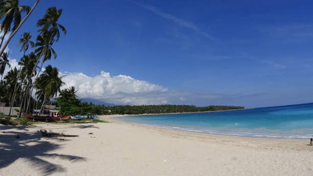 istock Dahican Beach in Mati Philippines 1286463404