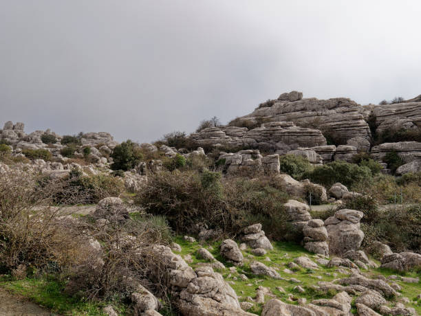 istock View of El Torcal de Antequera Natural Park 1286465011