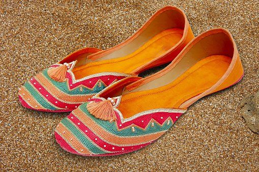 Famous Peshawari Slippers, Traditional Indian or Pakistani Footwear