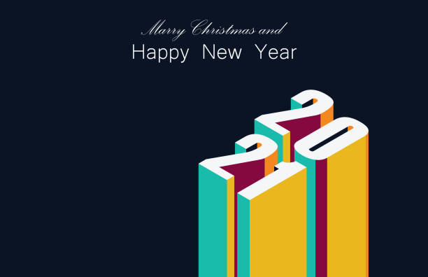 2021 Merry Christmas and Happy New Year isometric vector illustration design with copy space. Minimalistic trendy background for branding, banner, cover, card. 2021 Merry Christmas and Happy New Year isometric vector illustration design with copy space. Minimalistic trendy background for branding, banner, cover, card. serbia and montenegro stock illustrations