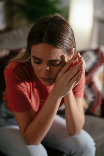 istock Young woman waiting results from the laboratory. 1286478229