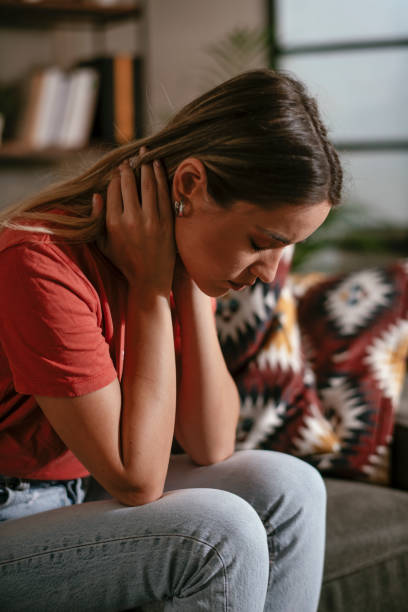 istock Young woman waiting results from the laboratory. 1286479118