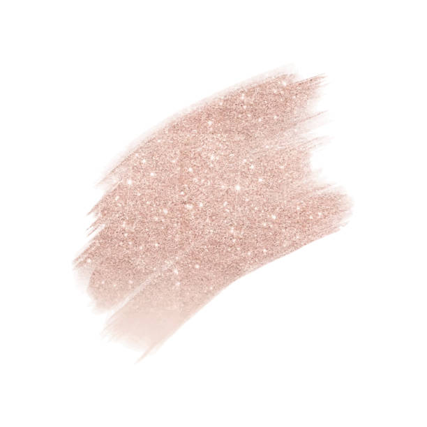 istock Rose Gold Foil Brush Strokes Clip Art. Gold Paint Blot Isolated. Gold Ink Patch. Metallic Golden Texture Design Element for Greeting Cards and Labels, Abstract Background. 1286479323